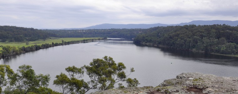 Hanging Rock Lookout in Nowra NSW.